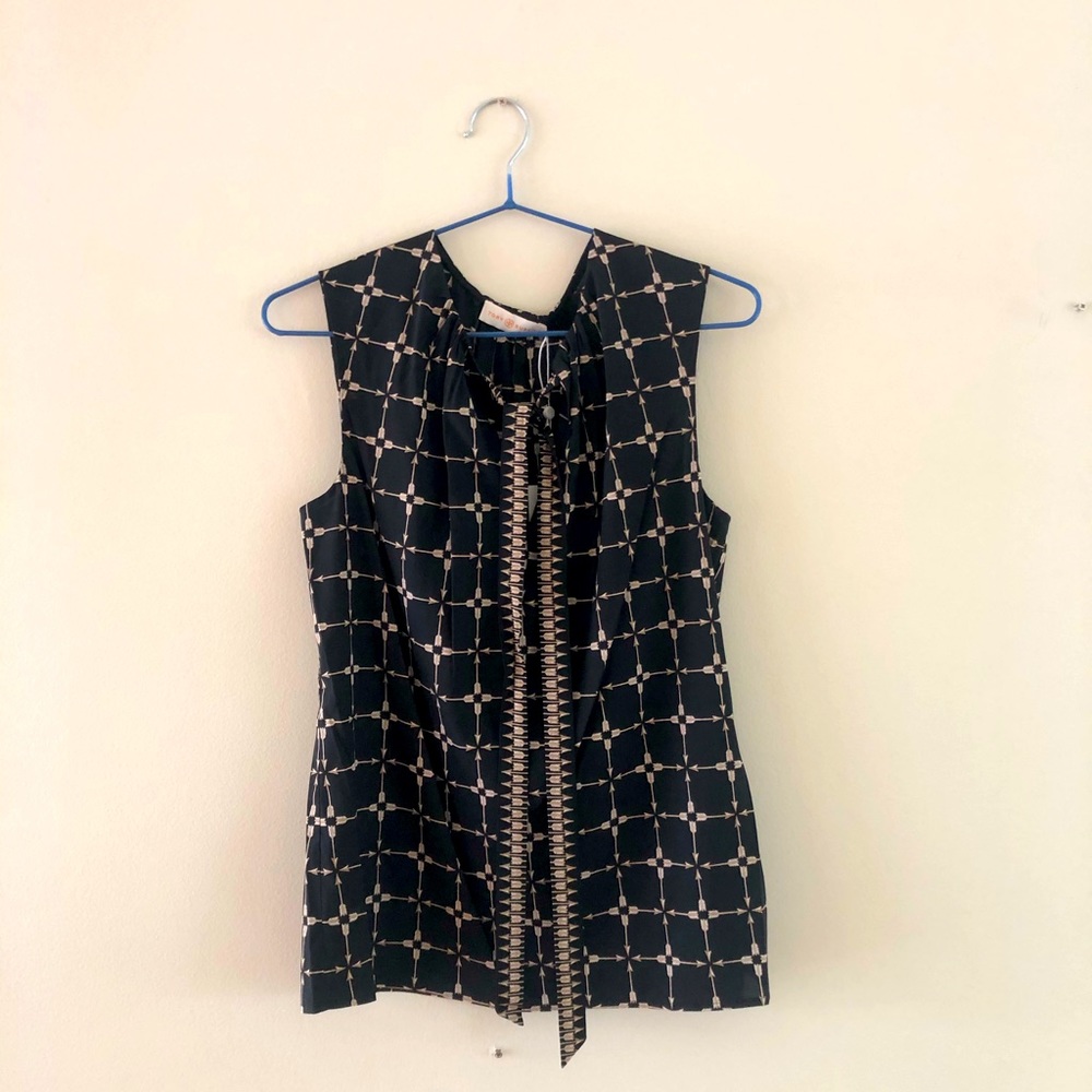 Tory Burch Silk Tanya Top